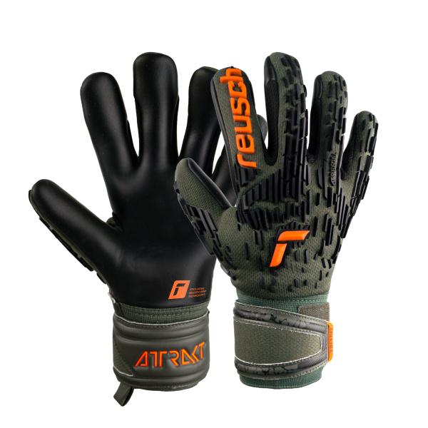 Reusch Attrakt Freegel Silver Junior 5372035 5555 grün grau 1